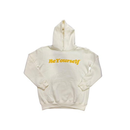 "DND" HOODIE ( CREAM/ ORANGE )